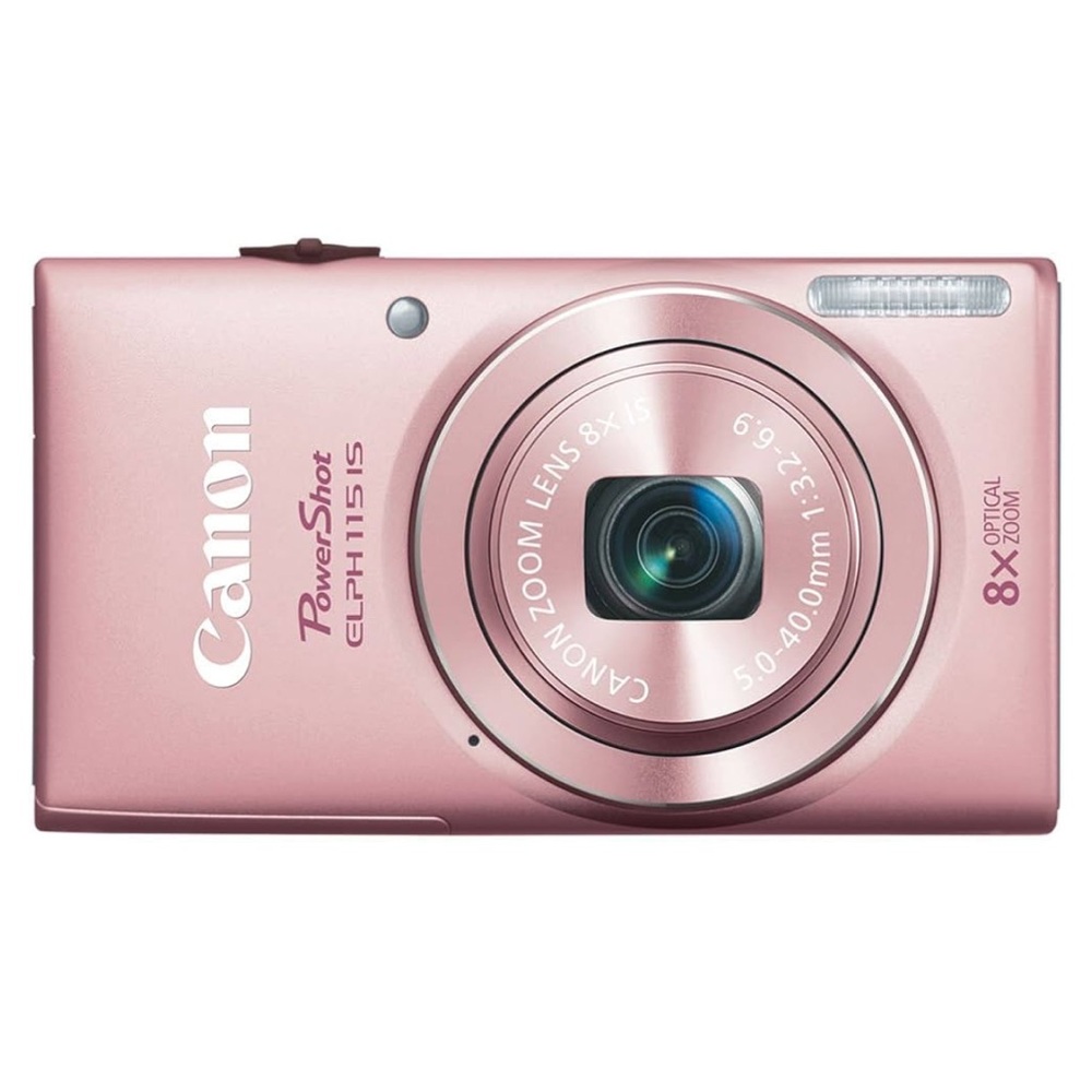 Canon PowerShot ELPH 115 is 16.0 PINK Digital Camera, 8X Zoom, FLASH DOESNT WORK